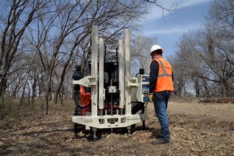 skid steer mounted geoprobe|Horizon Construction and Exploration .